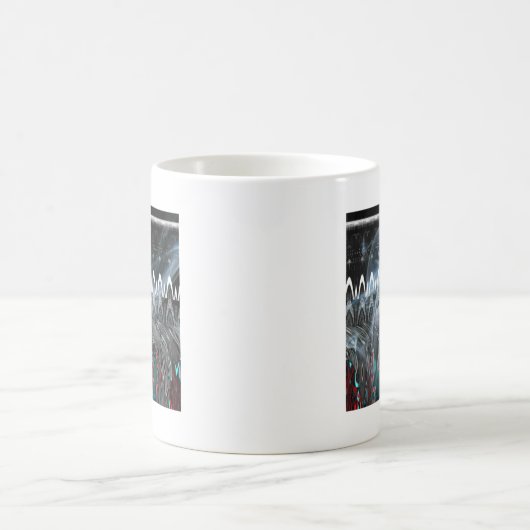 Atemberaubende Abstrakte Kunstdrucken Kaffeetasse (Mittel)