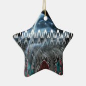 Atemberaubende Abstrakte Kunstdrucken Keramik Ornament (Rechts)