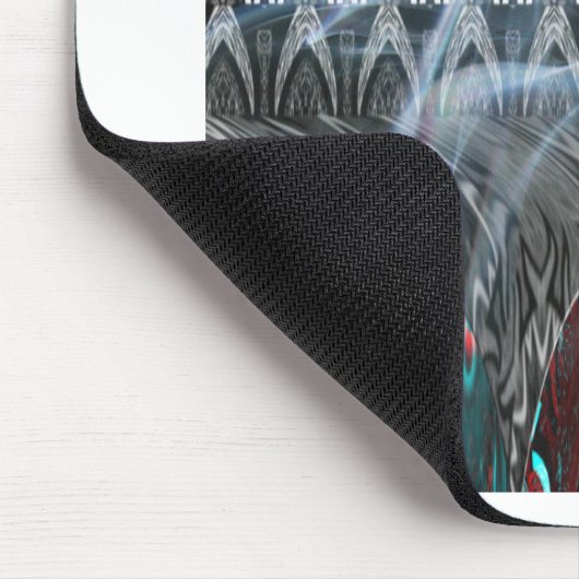 Atemberaubende Abstrakte Kunstdrucken Mousepad (Ecke)