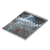 Atemberaubende Abstrakte Kunstdrucken Notizblock (Rotiert)