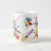 Atemberaubende Abstraktion - Kandinsky Jumbo-Tasse (Vorderseite)