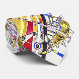 Atemberaubende Abstraktion - Kandinsky Neck Tie Krawatte