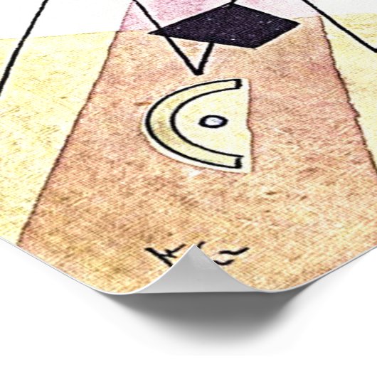 Atemberaubende Abstraktion - Kandinsky Poster (Ecke)