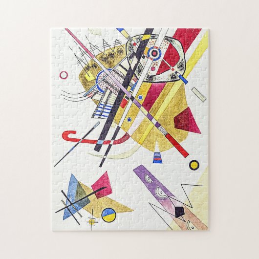 Atemberaubende Abstraktion - Kandinsky Puzzle (Vertikal)