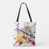 Atemberaubende Abstraktion - Kandinsky Tasche (Rückseite)