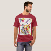 Atemberaubende Abstraktion - Kandinsky Wasserfarbe T-Shirt (Vorne ganz)