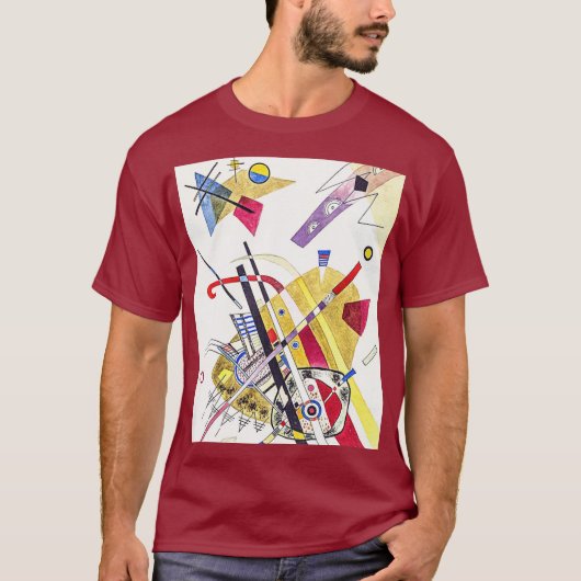 Atemberaubende Abstraktion - Kandinsky Wasserfarbe T-Shirt (Vorderseite)