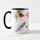 Atemberaubende Abstraktion - Kandinsky Wasserfarbe Tasse (Links)