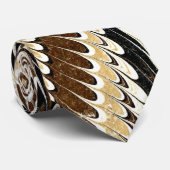 Atemberaubende antike Krawatte aus Marmorpapier (Gerollt)