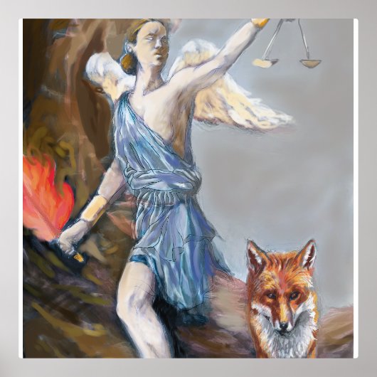 "Atemberaubende Aquarellbilder der Nemesis Foliendrucke (Vorderseite)