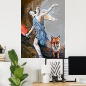 "Atemberaubende Aquarellbilder der Nemesis Poster (Heimbüro)