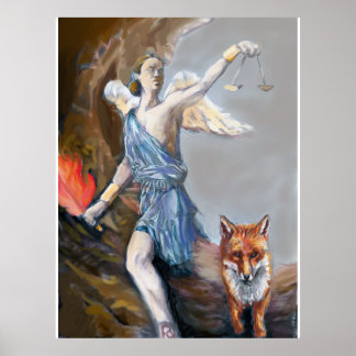 "Atemberaubende Aquarellbilder der Nemesis Poster