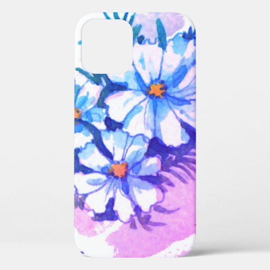 Atemberaubende Aquarellblüte Case-Mate iPhone Hülle (Rückseite)