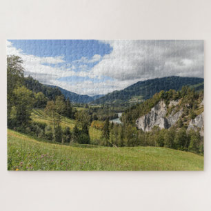 Atemberaubende Aussicht nach Westen entlang des Vo Puzzle