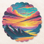 atemberaubende Aussichten Untersetzer (Vorderseite)