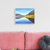 Atemberaubende Bergkulisse Leinwanddruck (Insitu (Wohnzimmer))