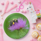 Atemberaubende Bienen- und Schmelzpapierplatte Pappteller (Party)