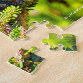 Atemberaubende Big Blue-Korean-Tree-Cones Puzzle (Seite)