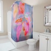 Atemberaubende Blätter von Cotonou Duschvorhang (Beispiel)