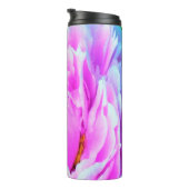 Atemberaubende Blume für doppelrosa Peony Thermosbecher (Nach rechts gedreht)