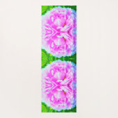 Atemberaubende Blume für doppelrosa Peony Yogamatte (Rückseite)