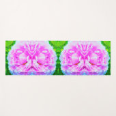 Atemberaubende Blume für doppelrosa Peony Yogamatte (Vorderseite (Horizontal))