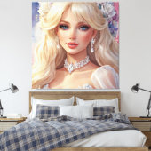 Atemberaubende Brillengedeckte Leinwand (Insitu (Schlafzimmer))