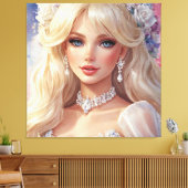Atemberaubende Brillengedeckte Leinwand (Insitu (Wohnzimmer))