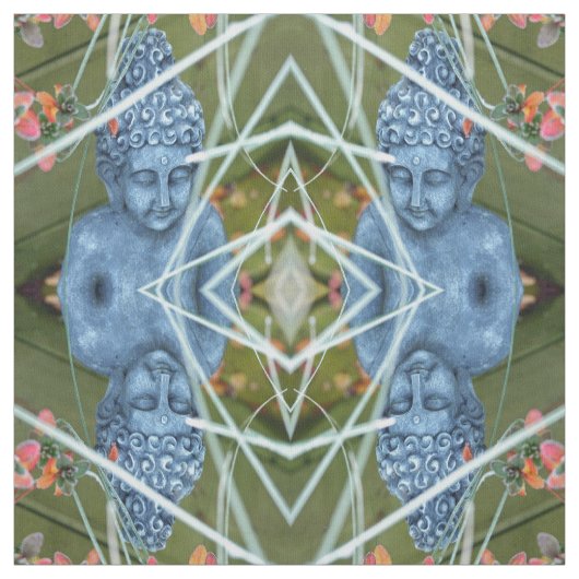 Atemberaubende Buddha-Fabrik Stoff (Muster)