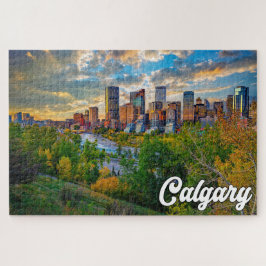Atemberaubende Calgary, Alberta, Kanada Puzzle
