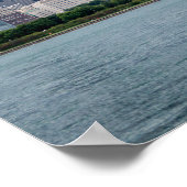 Atemberaubende Chicago Skyline Bilder Poster (Ecke)