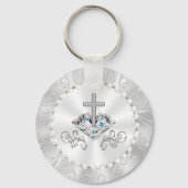 Atemberaubende Christliche Gastgeschenk für jeden  Schlüsselanhänger (Rückseite)
