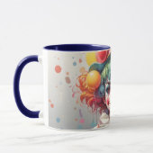 Atemberaubende Clown-Tasse für Monogramm Tasse (Links)