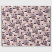 Atemberaubende Dahlia-Blume Geschenkpapier (Flach)