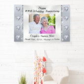Atemberaubende, Diamond Wedding Anniversary Banner (InSitu)