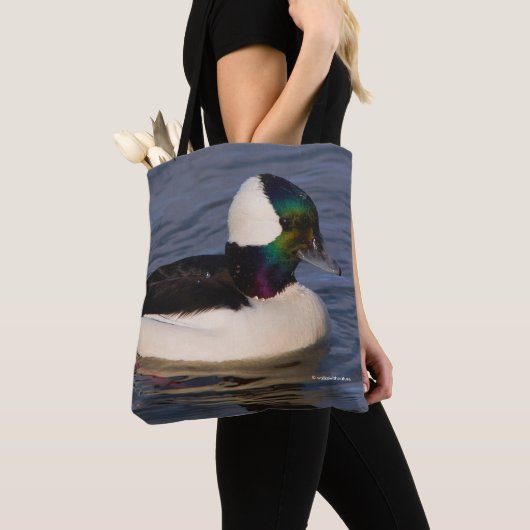 Atemberaubende Duckswips von Bufflehead Tasche (Von Nahem)