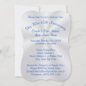 Atemberaubende Einladungen zum 65. Hochzeitstag (Rückseite)