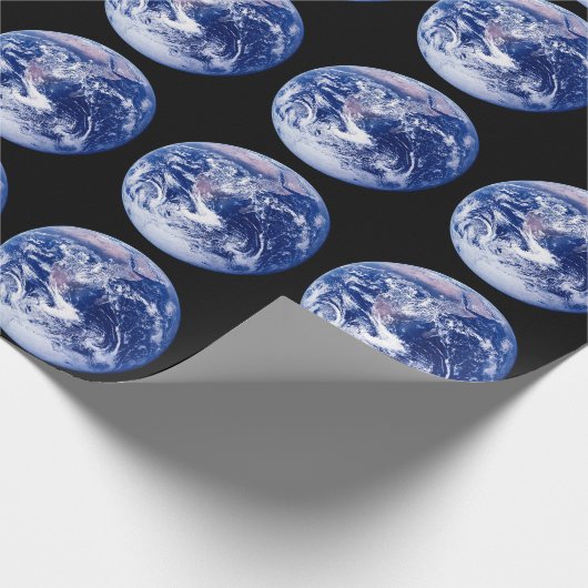 Atemberaubende Erde Geschenkpapier (Ecke)