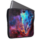 Atemberaubende Farbe Composite-Star-Nebel Laptopschutzhülle (Vorne Rechts)