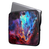 Atemberaubende Farbe Composite-Star-Nebel Laptopschutzhülle (Vorderseite Links)