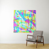 Atemberaubende Farben des geometrischen Musters Wandteppich (Beispiel (Horizontal))