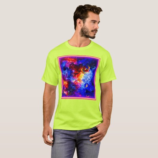 Atemberaubende Farben des Universums T-Shirt (Vorne ganz)