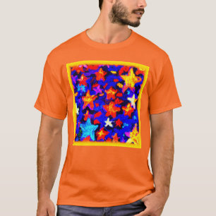 "Atemberaubende farbenfrohe Sterne". Jetzt kaufen T-Shirt
