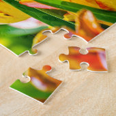 Atemberaubende Farbenprächtige Blume Puzzle (Seite)