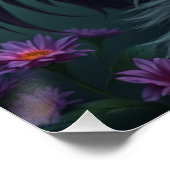 Atemberaubende Feathered Fairy Art Poster (Ecke)