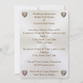 Atemberaubende FOTO-Cards für Hochzeiten, Einladung (Rückseite)