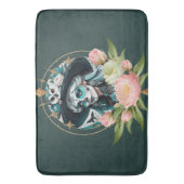 Atemberaubende Frau mit einem atemberaubenden Zuck Badematte (Vorderseite Vertikal)