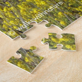 Atemberaubende Frühlingsfelder von Gold Futterrett Puzzle (Seite)