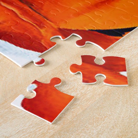 Atemberaubende Georgia O'Keeffe Rot-Mohnblume Puzzle (Seite)