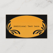 Atemberaubende Geschäfts-Karte Visitenkarte (Rückseite)